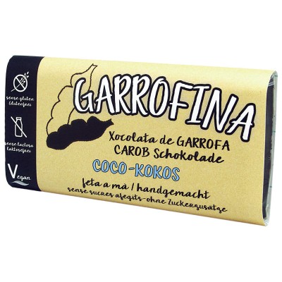 Xocolata de Garrofa amb Coco - Garrofina - 100 grams